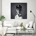 Audrey Hepburn by Rob Snow on GIANT ART - gray digital painting