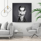 Groucho Marx by Rob Snow on GIANT ART - gray digital painting