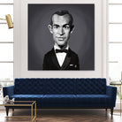 Sean Connery by Rob Snow on GIANT ART - gray digital painting