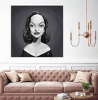 Bette Davis by Rob Snow on GIANT ART - gray digital painting