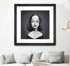 Bette Davis by Rob Snow on GIANT ART - gray digital painting