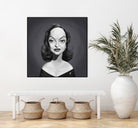 Bette Davis by Rob Snow on GIANT ART - gray digital painting