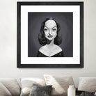 Bette Davis by Rob Snow on GIANT ART - gray digital painting