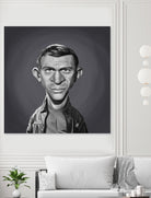 Steve McQueen by Rob Snow on GIANT ART - gray digital painting