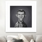 Steve McQueen by Rob Snow on GIANT ART - gray digital painting