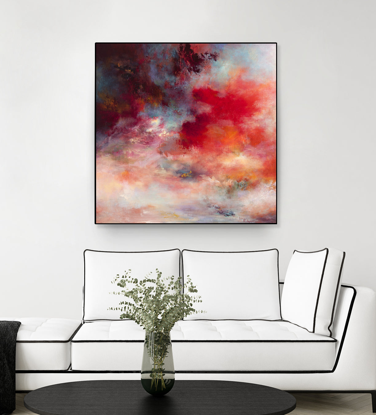 Sunset(# 7003) by Rikka Ayasaki on GIANT ART - red digital painting