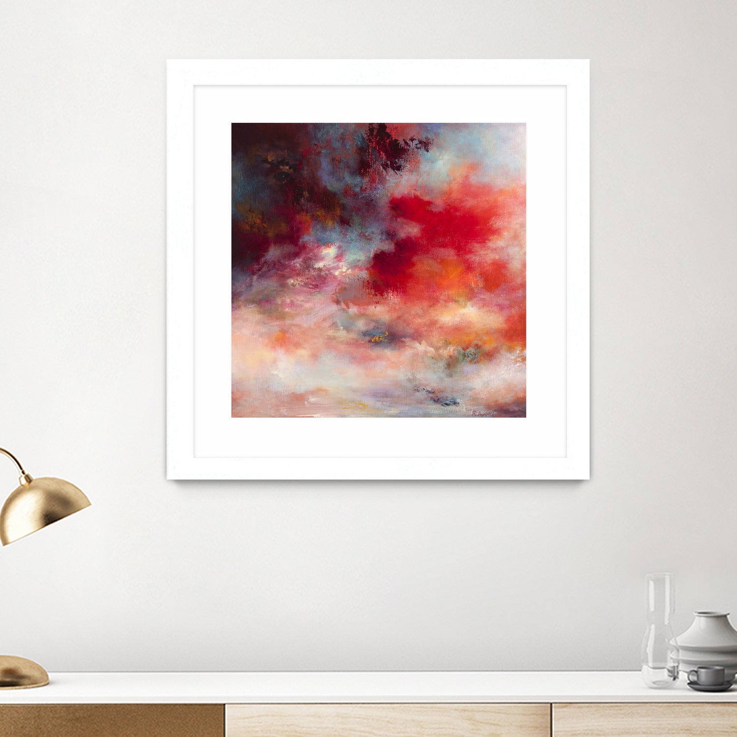 Sunset(# 7003) by Rikka Ayasaki on GIANT ART - red digital painting