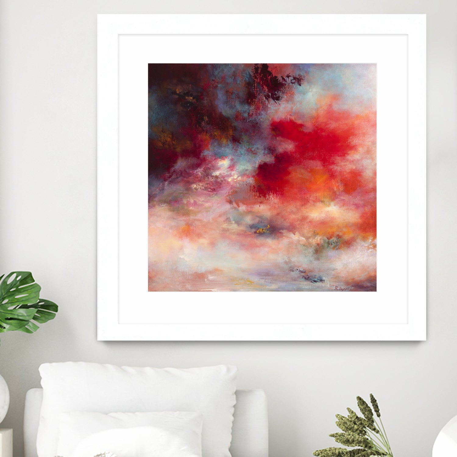 Sunset(# 7003) by Rikka Ayasaki on GIANT ART - red digital painting