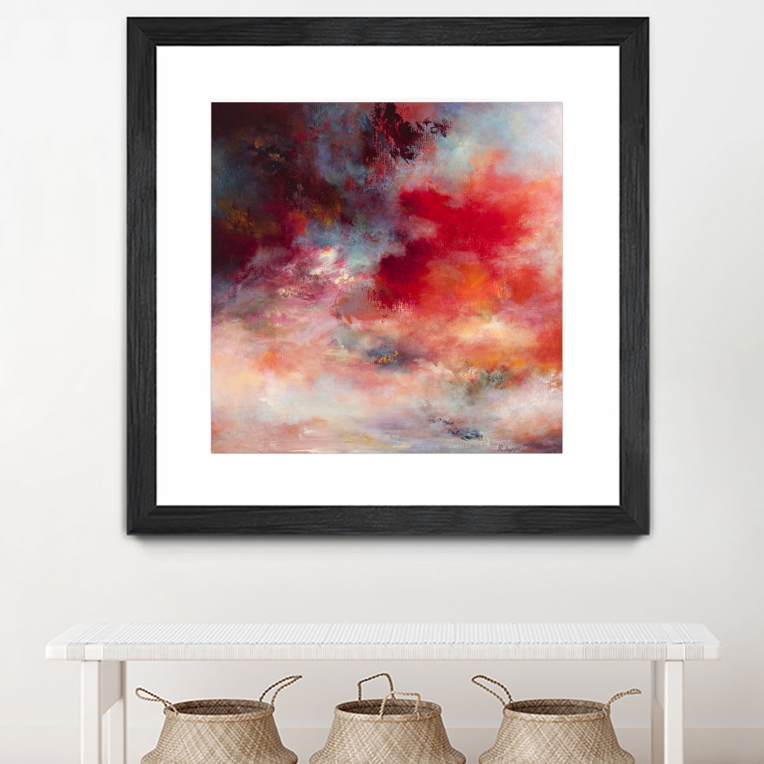 Sunset(# 7003) by Rikka Ayasaki on GIANT ART - red digital painting