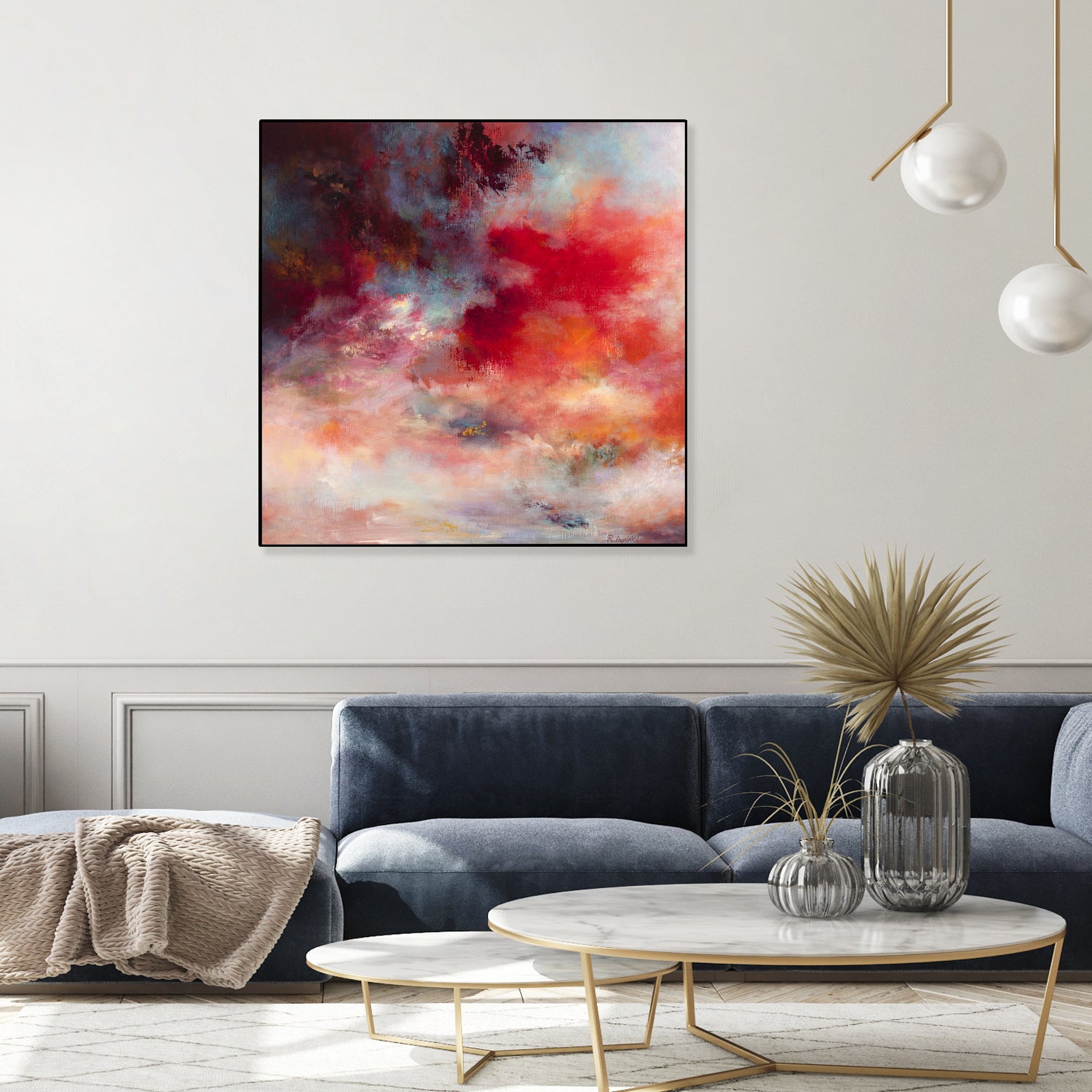 Sunset(# 7003) by Rikka Ayasaki on GIANT ART - red digital painting