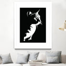 cat silhouette by sarta . on GIANT ART - white vector illustration