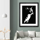 cat silhouette by sarta . on GIANT ART - white vector illustration