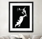 cat silhouette by sarta . on GIANT ART - white vector illustration