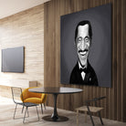 Sammy Davis Jnr by Rob Snow on GIANT ART - gray digital painting