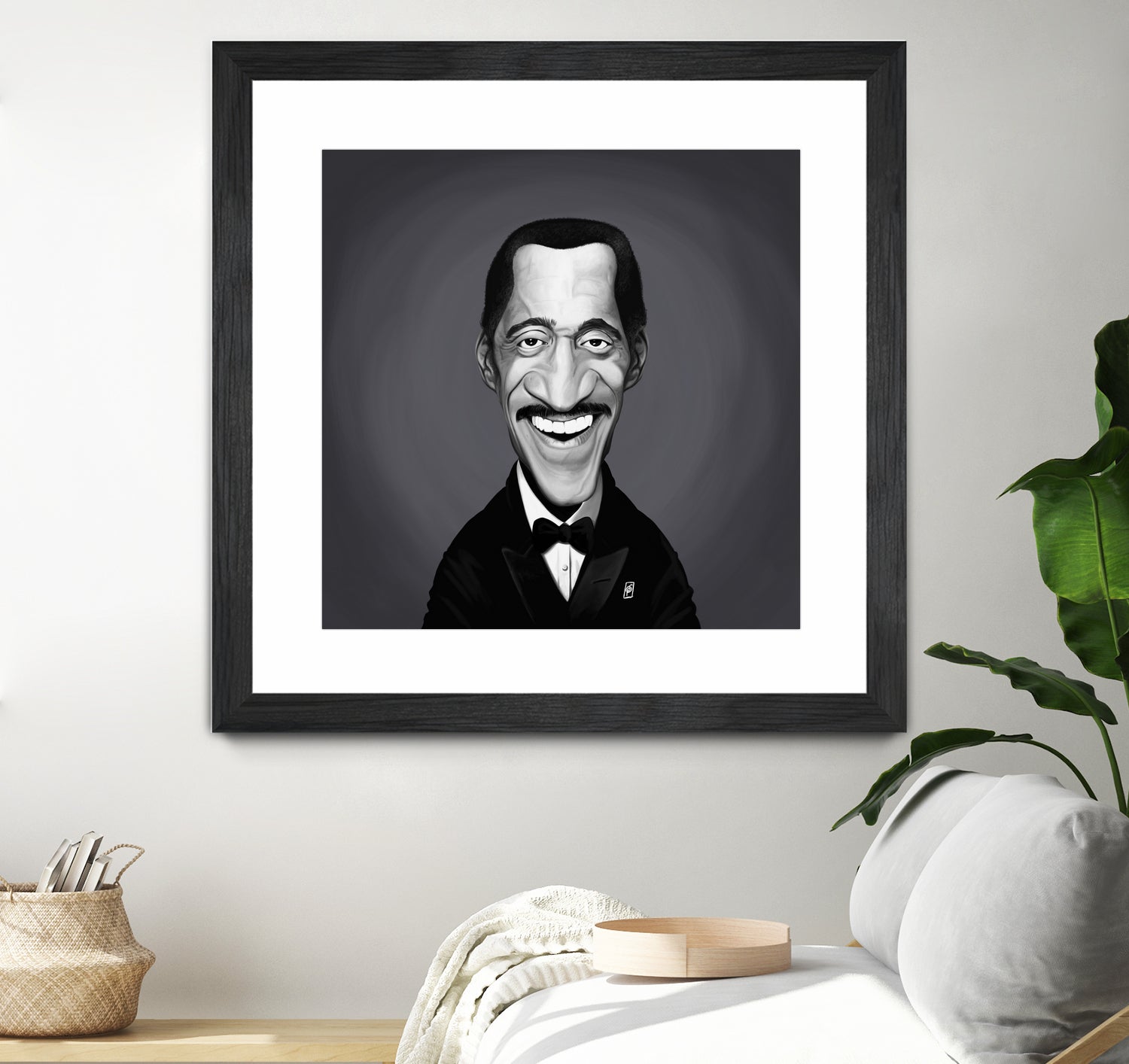 Sammy Davis Jnr by Rob Snow on GIANT ART - gray digital painting