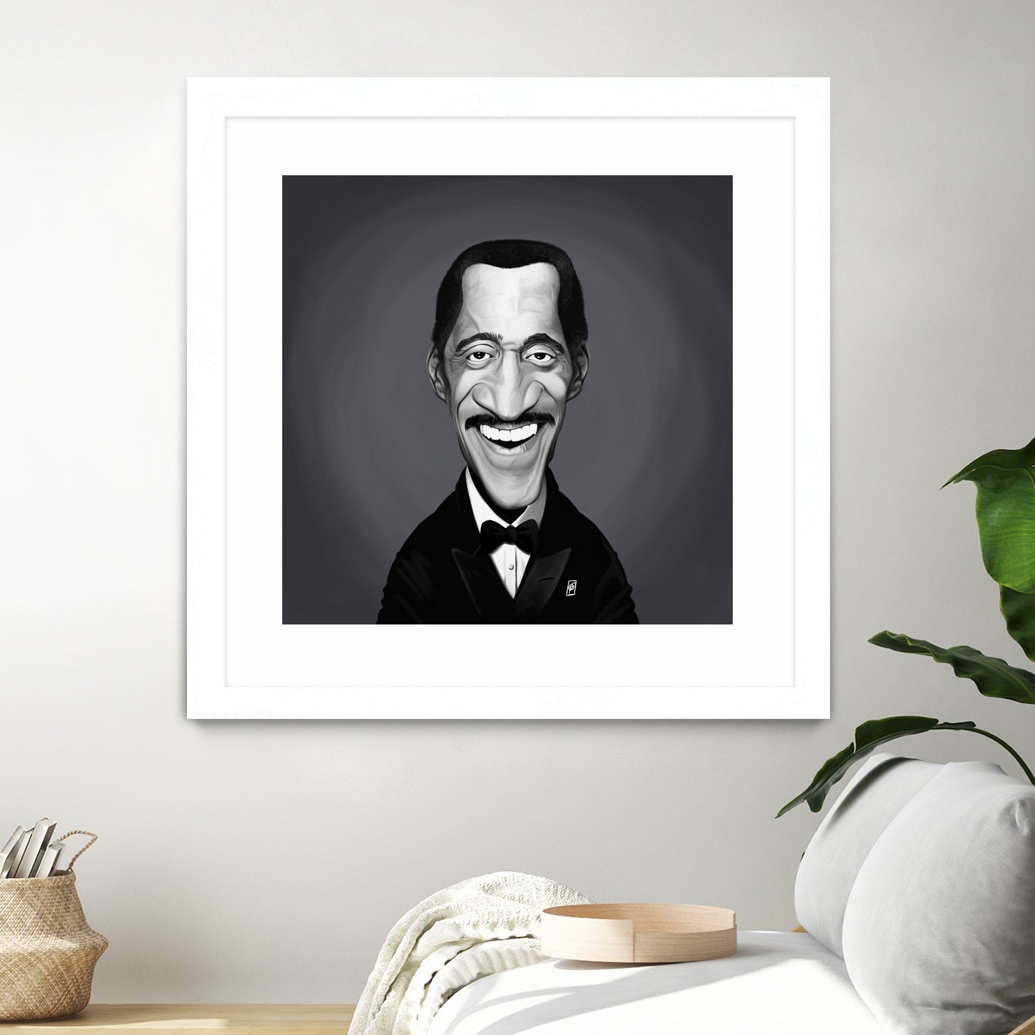 Sammy Davis Jnr by Rob Snow on GIANT ART - gray digital painting