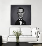 Cary Grant by Rob Snow on GIANT ART - gray digital painting