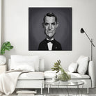 Cary Grant by Rob Snow on GIANT ART - gray digital painting