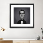 Cary Grant by Rob Snow on GIANT ART - gray digital painting