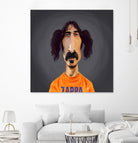 Frank Zappa by Rob Snow on GIANT ART - orange digital painting