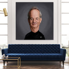 Bill Murray by Rob Snow on GIANT ART - black digital painting