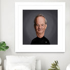 Bill Murray by Rob Snow on GIANT ART - black digital painting