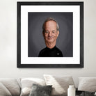 Bill Murray by Rob Snow on GIANT ART - black digital painting