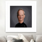 Bill Murray by Rob Snow on GIANT ART - black digital painting