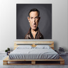 Bruce Springsteen by Rob Snow on GIANT ART - brown digital painting