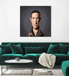 Bruce Springsteen by Rob Snow on GIANT ART - brown digital painting