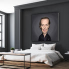 Steve Buscemi by Rob Snow on GIANT ART - brown digital painting