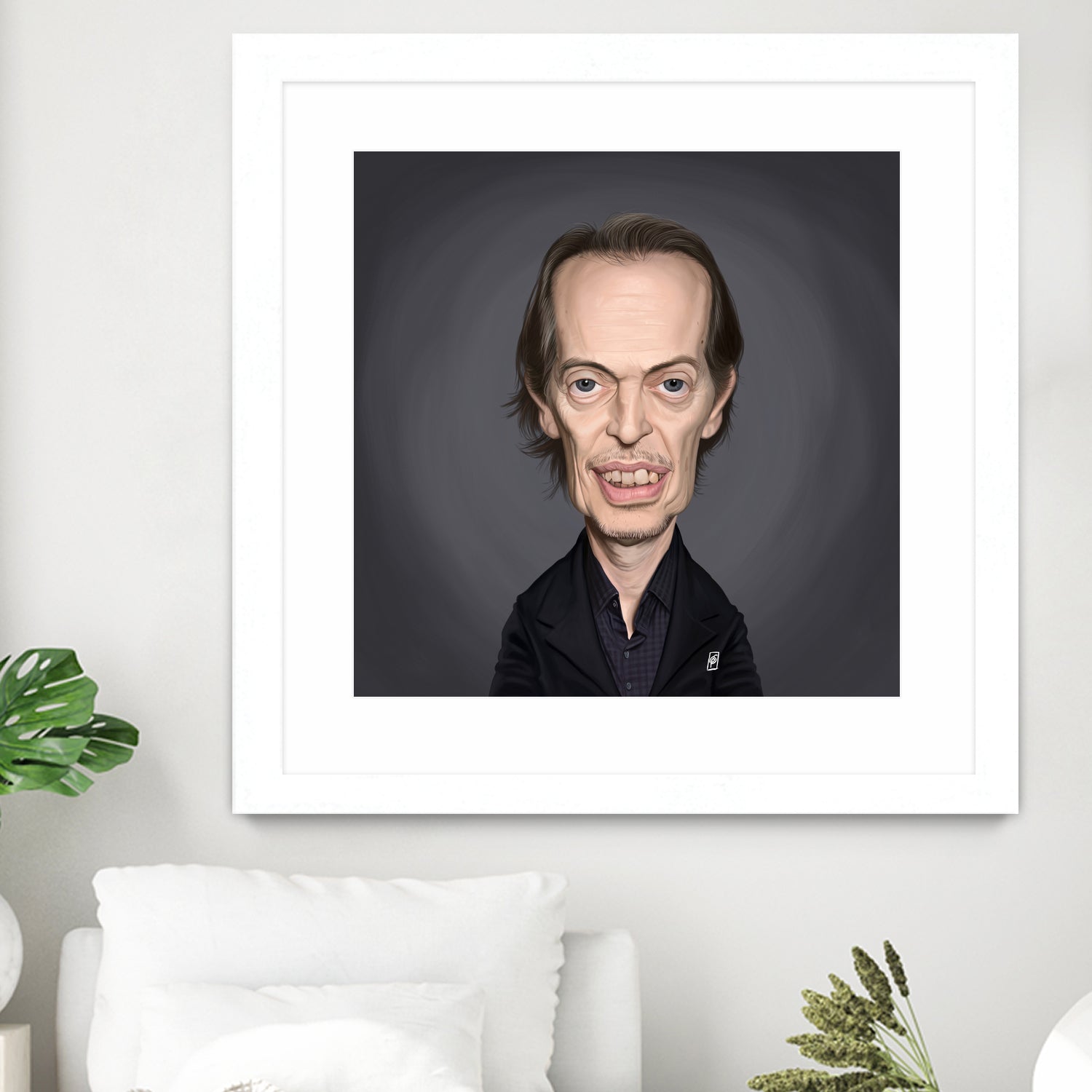 Steve Buscemi by Rob Snow on GIANT ART - brown digital painting