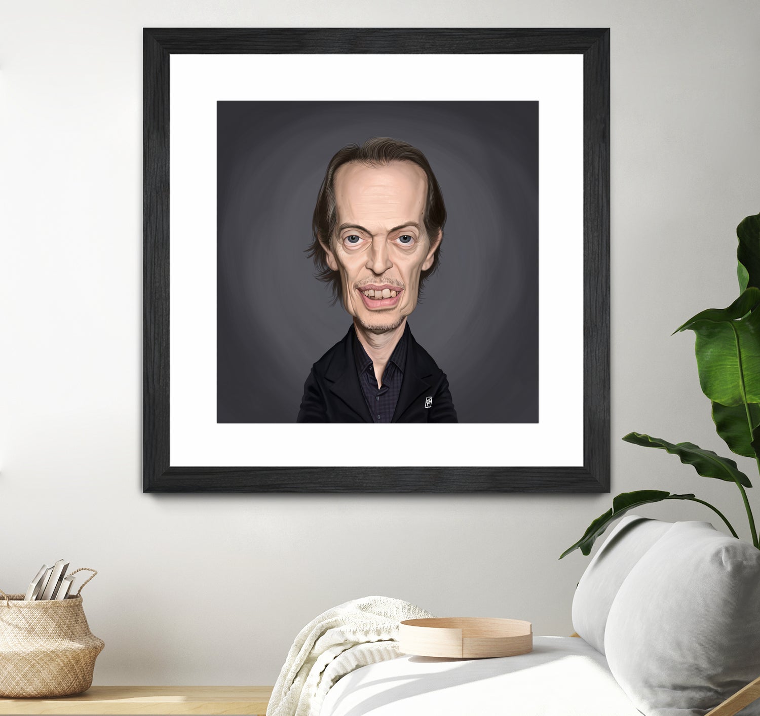 Steve Buscemi by Rob Snow on GIANT ART - brown digital painting