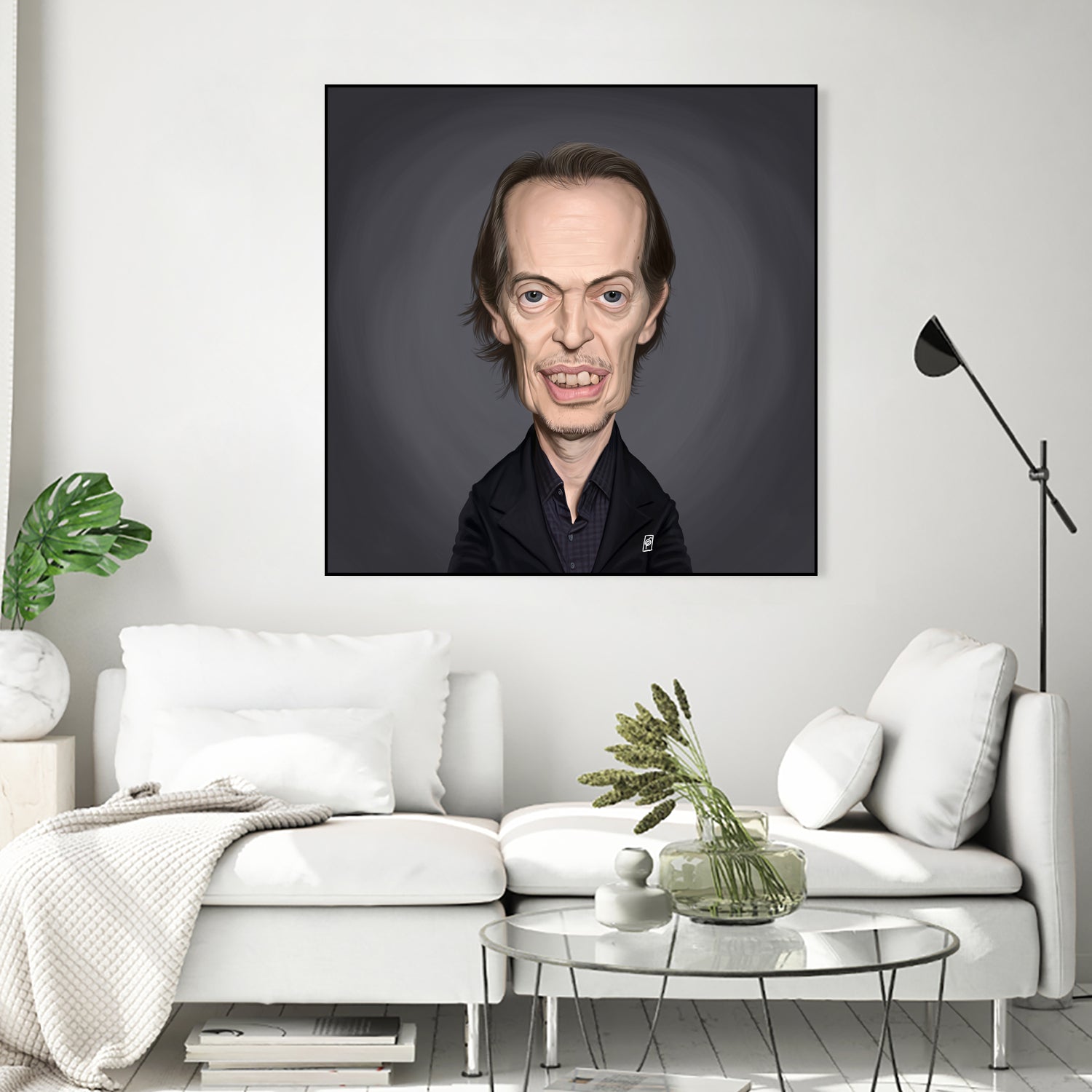 Steve Buscemi by Rob Snow on GIANT ART - brown digital painting