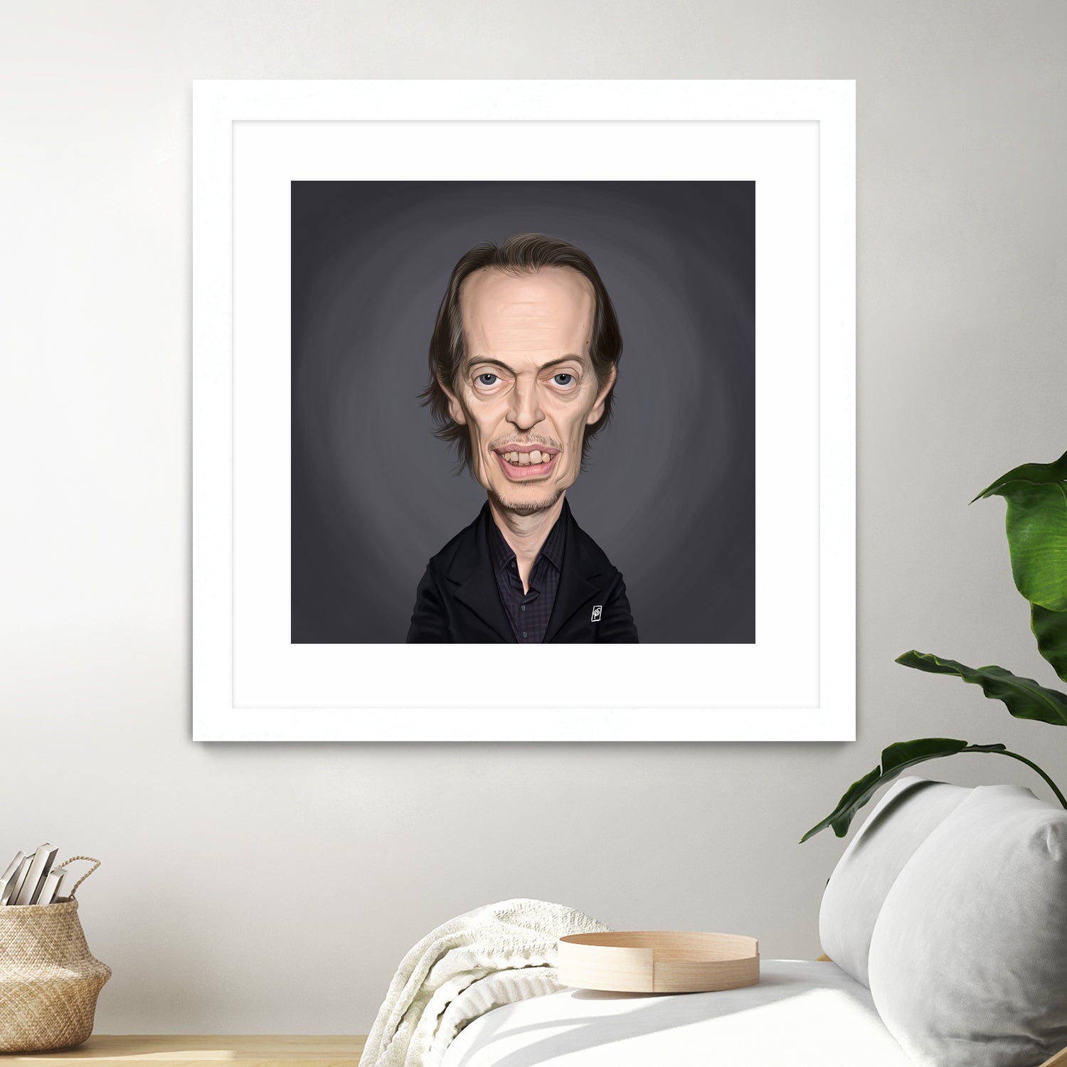 Steve Buscemi by Rob Snow on GIANT ART - brown digital painting