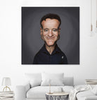 Robin Williams by Rob Snow on GIANT ART - brown digital painting