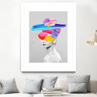 Beauty In Colors I by Juan Fonrodona on GIANT ART - gray mixed media