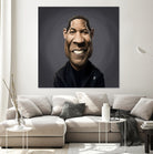 Denzel Washington by Rob Snow on GIANT ART - black digital painting