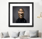 Denzel Washington by Rob Snow on GIANT ART - black digital painting