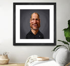 Woody Harrelson by Rob Snow on GIANT ART - brown digital painting