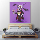 Vampire by Matias Molusko on GIANT ART - fuchsia digital drawing