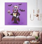 Vampire by Matias Molusko on GIANT ART - fuchsia digital drawing