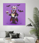 Vampire by Matias Molusko on GIANT ART - fuchsia digital drawing