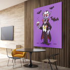 Vampire by Matias Molusko on GIANT ART - fuchsia digital drawing