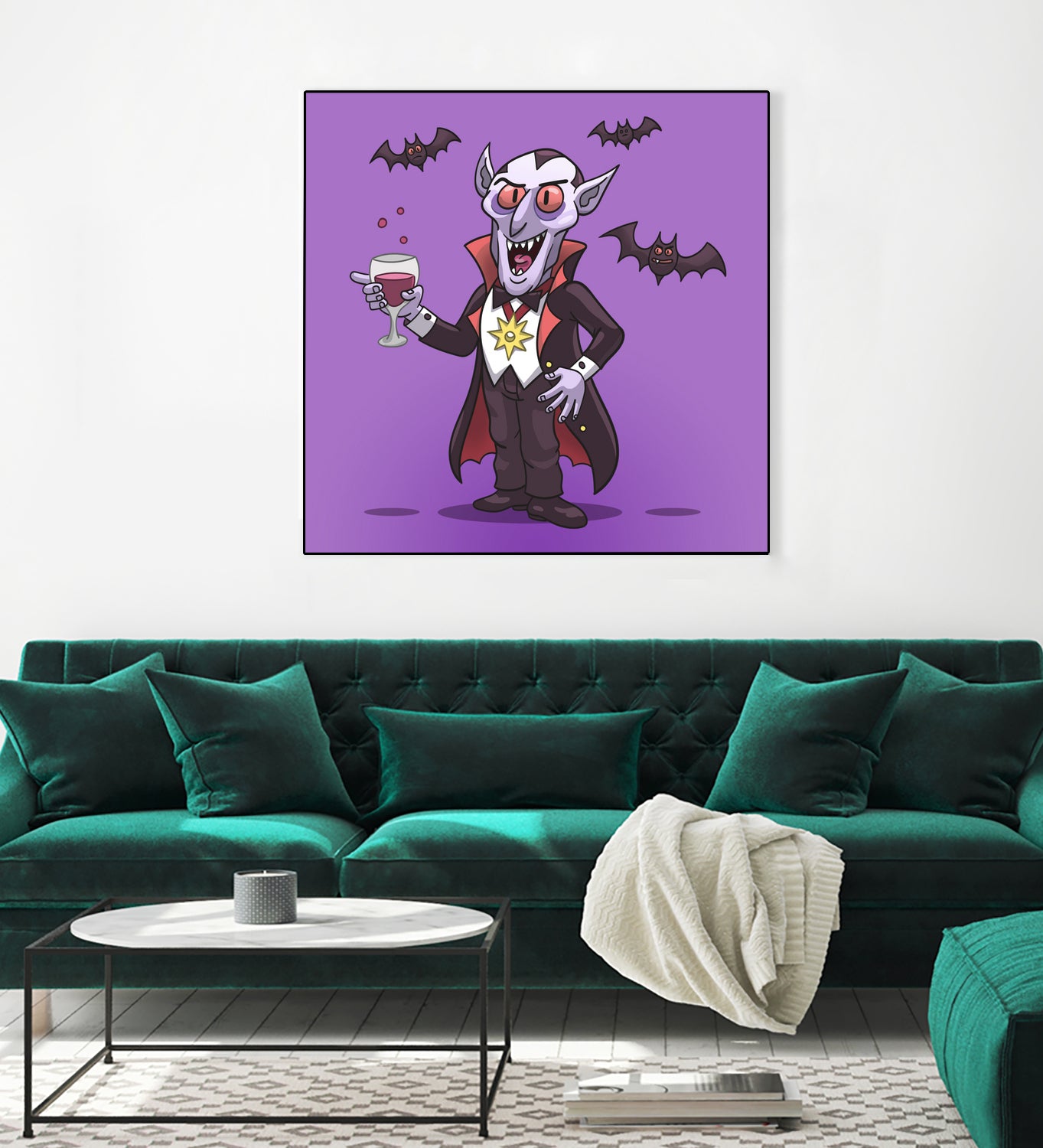 Vampire by Matias Molusko on GIANT ART - fuchsia digital drawing