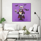 Vampire by Matias Molusko on GIANT ART - fuchsia digital drawing