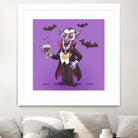 Vampire by Matias Molusko on GIANT ART - fuchsia digital drawing