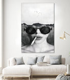 Dreams and cigarettes by Menelaos Trompoukis on GIANT ART - gray digital painting