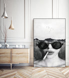 Dreams and cigarettes by Menelaos Trompoukis on GIANT ART - gray digital painting