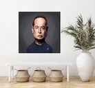 Elon Musk by Rob Snow on GIANT ART - gray digital painting